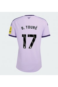 Newcastle United Bazoumana Toure #17 Fotballdrakt Tredje Klær 2026-27 Korte ermer